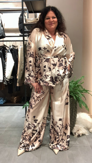 Completo donna raso