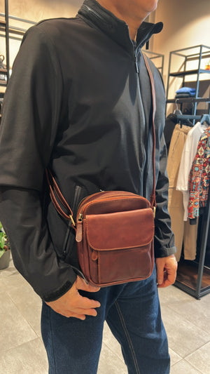BORSELLO UOMO PELLE BPU01