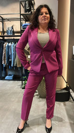 Completo donna ciclamino