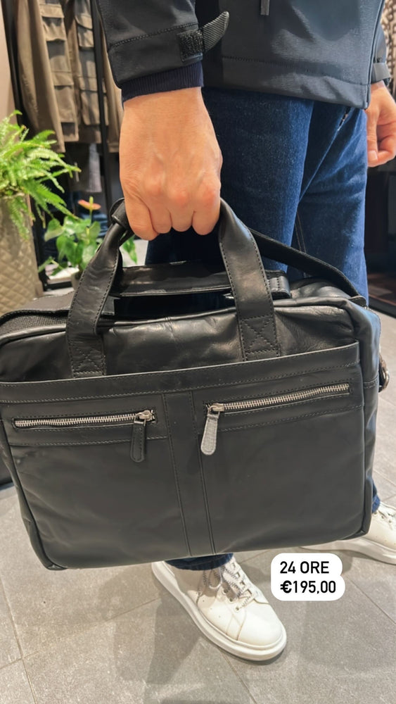 BORSA VENTIQUATTRORE UOMO PELLE BVUP01