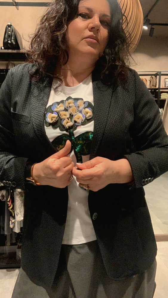 t-shirt donna fiore