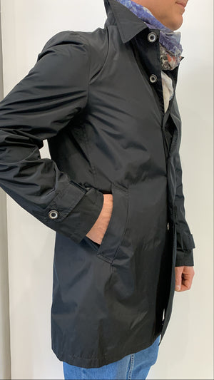 TRENCH IMPERMEABILE U MIRTILLO