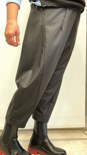 Pantalone d Morgana gessato