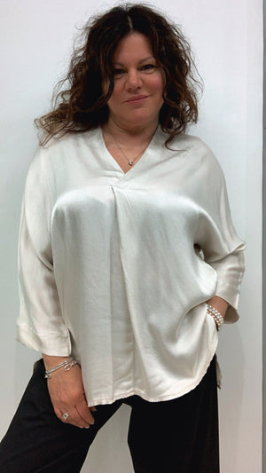 Camicia raso d Tiffany